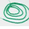 Natural Green Onyx Smooth Round Beads Strand Length 15 Inches and Size 2mm approx.